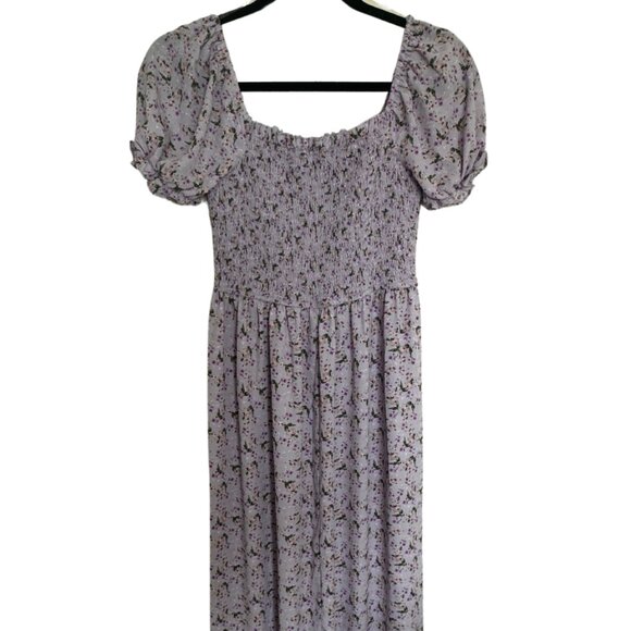 Off the Shoulder Floral Dress - Picture 1 of 2